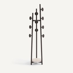 Ash and Travertine Coat Rack, Madilgo AM.PM image