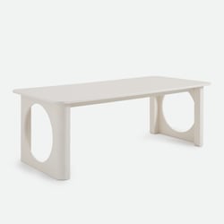 Morti 6-8 Seater Rectangular Sculpted Leg Dining Table LA REDOUTE INTERIEURS image