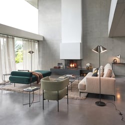 Staande leeslamp in ijzer metaal, Moke AM.PM image