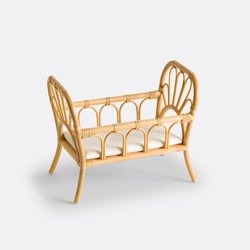 Cama para bonecas, em rattan, Babyla LA REDOUTE INTERIEURS image