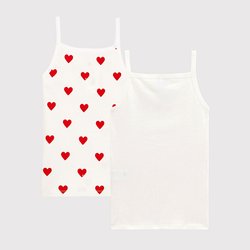 2er-Pack Unterhemden mit Trägern PETIT BATEAU image