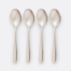 Confezione da 4 cucchiai da zuppa, Ebano LA REDOUTE INTERIEURS image