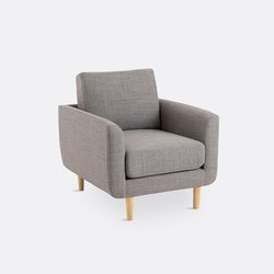 Fauteuil polyester/coton, Jimi LA REDOUTE INTERIEURS image