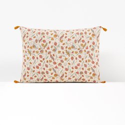 Bertille Floral 100% Cotton Pillowcase LA REDOUTE INTERIEURS image