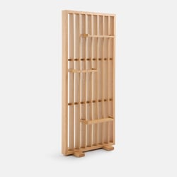 Étagère de séparation, plaqué chêne, largeur 80 cm, MINEVA LA REDOUTE INTERIEURS image