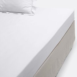 Lençol-capa em percal, 200 fios, Secret LA REDOUTE INTERIEURS image