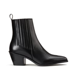 Botines cowboy de cuero, Signature DORIANE LA REDOUTE COLLECTIONS image