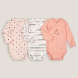 Lot de 3 bodies naissance imprimés LA REDOUTE COLLECTIONS image