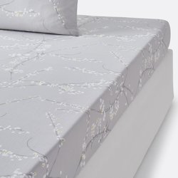 Fixleintuch Natsumi, Baumwoll-Satin LA REDOUTE INTERIEURS image