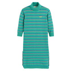 Robe longue rayée, droite, manches longues TINY X LA REDOUTE image
