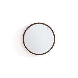 Spiegel Alaria, Nussbaumfurnier, rund Ø 35 cm LA REDOUTE INTERIEURS image