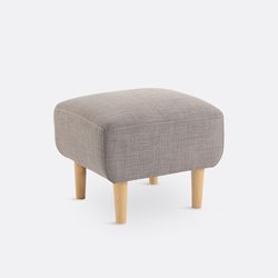 Repose-pied polyester/coton, Jimi LA REDOUTE INTERIEURS image