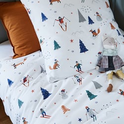 Funda nórdica de flanela, Shuss LA REDOUTE INTERIEURS image