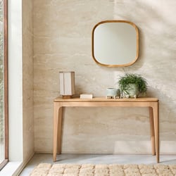 Console table extensible, en chêne massif et plaqué chêne, SANARA AM.PM image