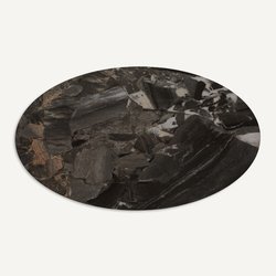 Plateau de table ellipse en céramique, longueur 170 cm, ELIPSO AM.PM image