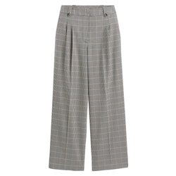 Pantalon large, à carreaux pied-de-poule LA REDOUTE COLLECTIONS image