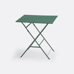 Table pliante carrée en métal fer, Ozevan LA REDOUTE INTERIEURS image