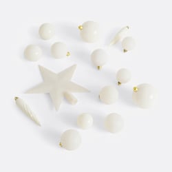 Caspar Box of 33 Christmas Bauble Decorations LA REDOUTE INTERIEURS image