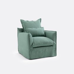 Sillón de lino arrugado, Odna LA REDOUTE INTERIEURS image