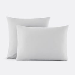 Taie d'oreiller unie en percale de coton, 80 fils, Scenario LA REDOUTE INTERIEURS image