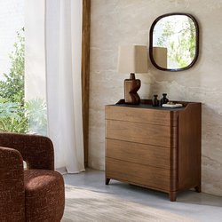 Commode en plaqué noyer, JUNIUS, design Emmanuel Gallina AM.PM image
