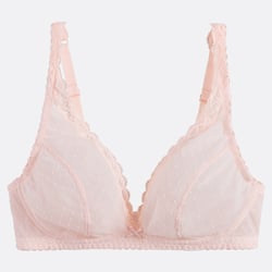 Soutien-gorge foulard en tulle floqué, Alix LA REDOUTE COLLECTIONS image