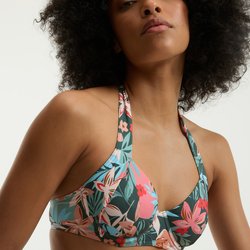 Haut de maillot de bain foulard imprimé floral ANNE WEYBURN image