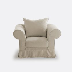 Sessel Adelia, Baumwolle, Top-Komfort LA REDOUTE INTERIEURS image