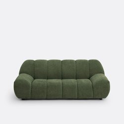3-Sitzer-Sofa Nuria, Samt LA REDOUTE INTERIEURS image