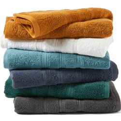 Serviette éponge bio 600 g/m2, Ismo LA REDOUTE INTERIEURS image