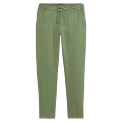 Linen Straight Trousers, Length 30.5" LA REDOUTE COLLECTIONS image