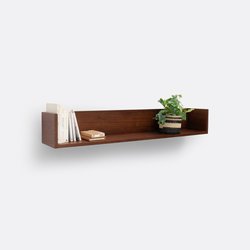 Watford Walnut Wall Shelf LA REDOUTE INTERIEURS image