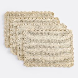 Set van 4 placemats, Solia LA REDOUTE INTERIEURS image