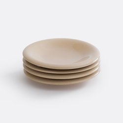 Lote de 4 platos de postre, cerámica gres esmaltada, Toria LA REDOUTE INTERIEURS image