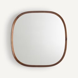 Orion Mirror in Organic Solid Walnut and MDF H80cm AM.PM image