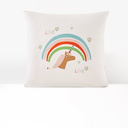 Taie d’oreiller en coton biologique, Licorne LA REDOUTE INTERIEURS image