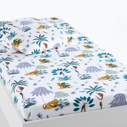 Drap-housse coton biologique, Petite Jungle LA REDOUTE INTERIEURS image