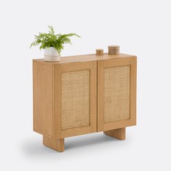 Rückwand eines Sofas oder Sideboards aus Rohrgeflecht, Arty LA REDOUTE INTERIEURS image