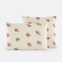 Funda de almohada de gasa de algodón, Monceaux LA REDOUTE INTERIEURS image