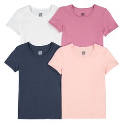 Set van 4 T-shirts LA REDOUTE COLLECTIONS image