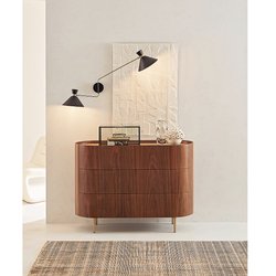 Commode noyer/cuir, Aslen AM.PM image