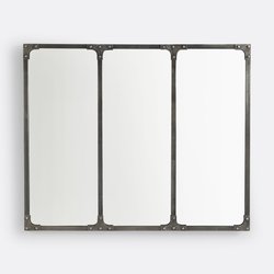 Spiegel Lenaig, Metall, Industrial Style, 120 x 100 cm, LA REDOUTE INTERIEURS image