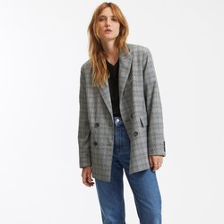 Weiter Blazer mit Glencheck-Karo LA REDOUTE COLLECTIONS image