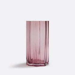 Helia Clear Glass Vase, H25cm LA REDOUTE INTERIEURS image