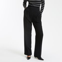 Pantalon large, en crêpe de polyester LA REDOUTE COLLECTIONS image