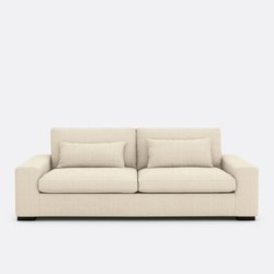 Sofá-cama em algodão/linho, Bultex, Odessa LA REDOUTE INTERIEURS image