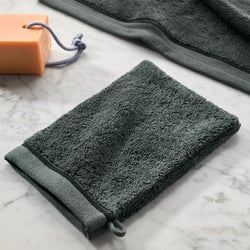 Victor Washcloths in Combed Cotton 675g/m2 in Set of 2 LA REDOUTE INTERIEURS image