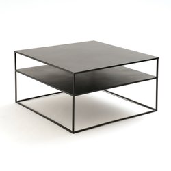 Table basse carrée acier, Hiba LA REDOUTE INTERIEURS image