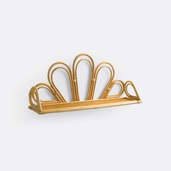 Wandplank in rotan L60 cm, Malu LA REDOUTE INTERIEURS image