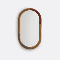 Зеркало с отделкой из велюра 45 x 80 см, Ulto LA REDOUTE INTERIEURS image